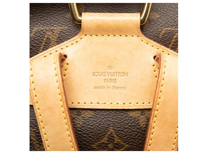 Louis Vuitton Marrom Monogram Montsouris MM - vista 5