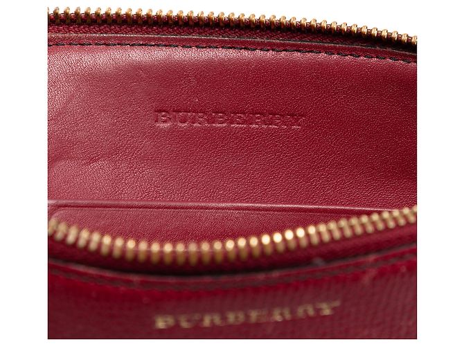 Borsa a tracolla Burberry Derby Peyton in tela House Check marrone Marrone chiaro - vista 5