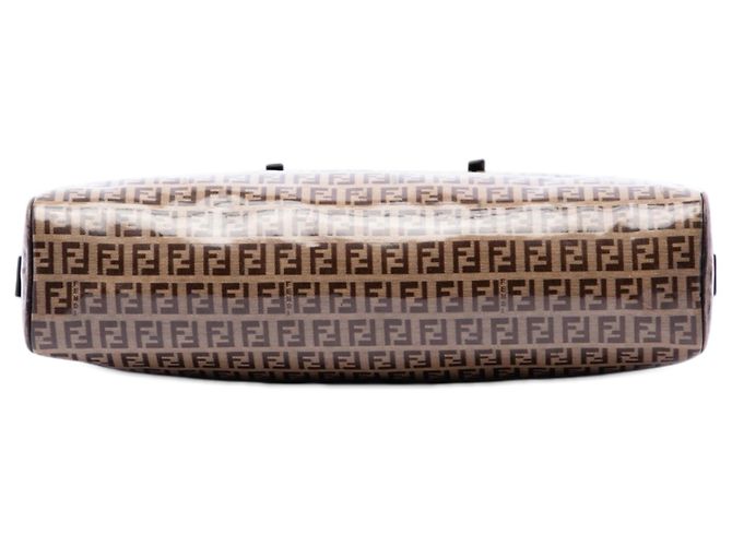 Borsa Fendi Zucchino Crystal marrone - vista 3
