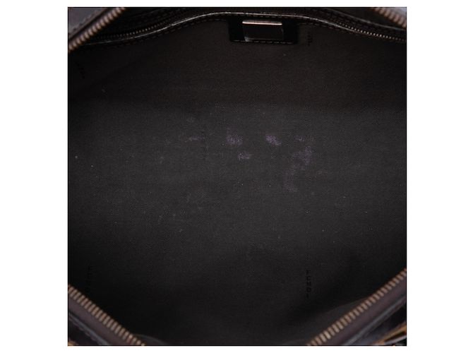 Borsa Fendi Zucchino Crystal marrone - vista 4