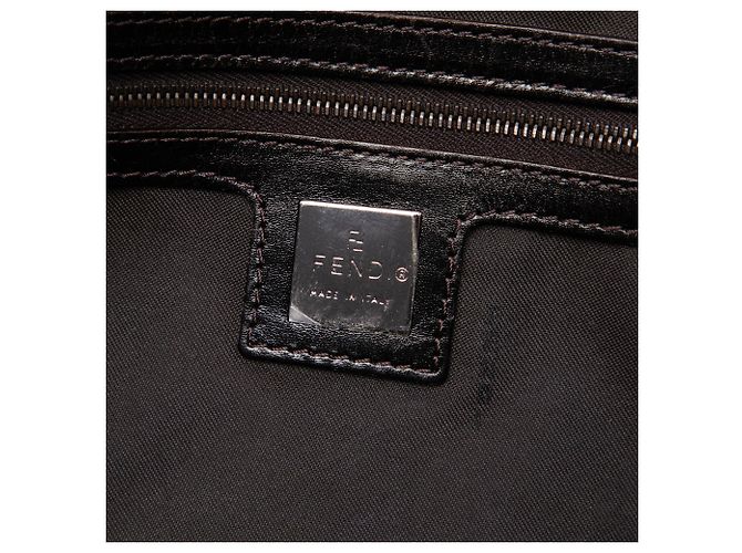 Borsa Fendi Zucchino Crystal marrone - vista 5