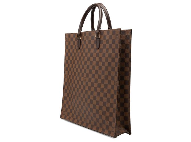 Louis Vuitton Sac Plat Damier Ebene Marrone - vista 2