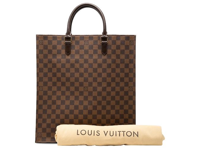 Louis Vuitton Sac Plat Damier Ebene Marrone - vista 8