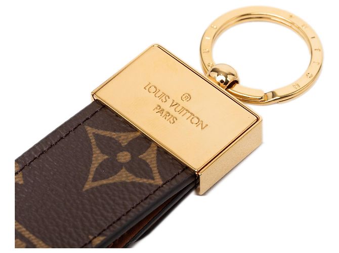 Portachiavi e charm per borsa Dauphine Dragonne Monogram Marrone Louis Vuitton - vista 3