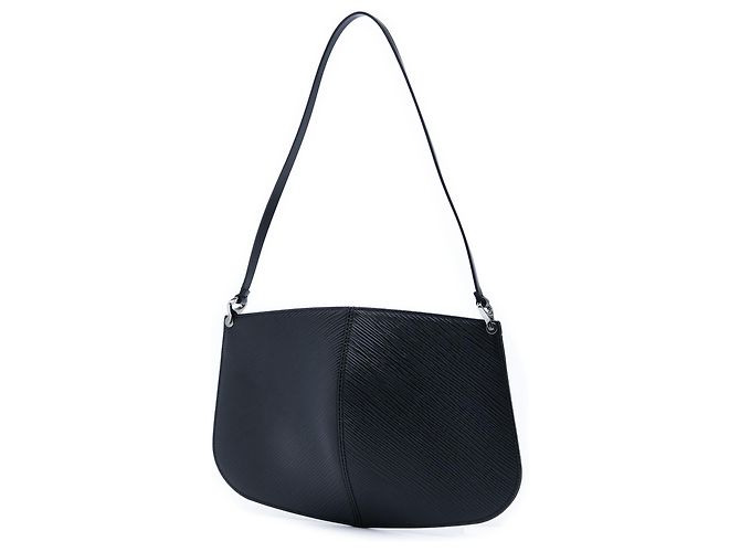 Pochette Louis Vuitton Epi Demi Lune nera Nero - vista 2