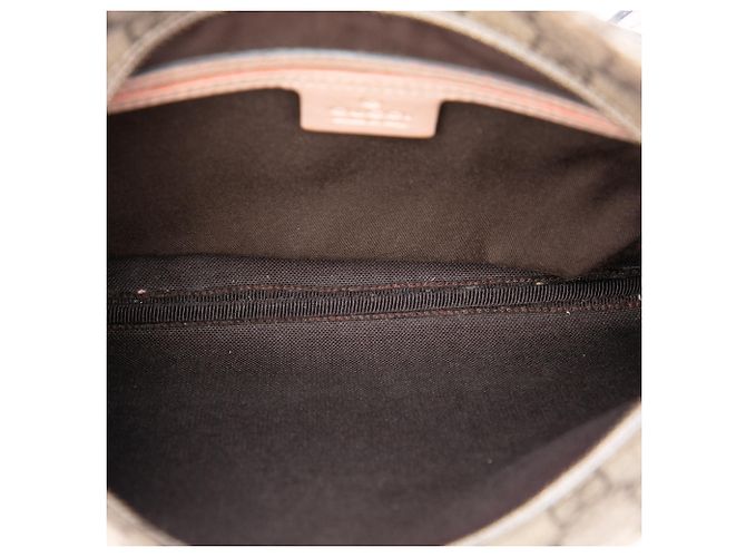 Gucci Beige GG Supreme Crossbody - vista 4