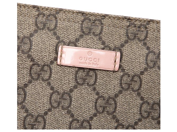 Gucci Beige GG Supreme Crossbody - vista 5