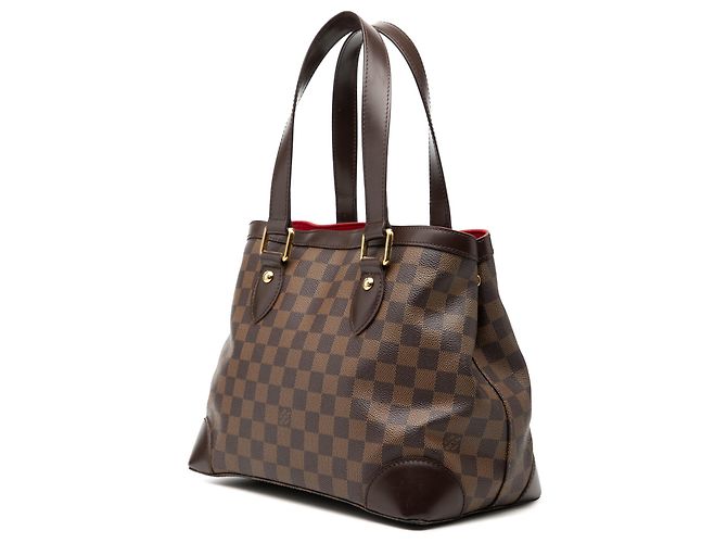 Louis Vuitton Marrone Damier Ebene Hampstead PM - vista 2