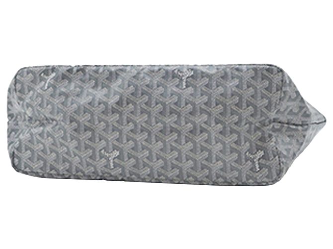 Goyard Gray Goyardine Saint Louis PM Marrone Grigio - vista 3