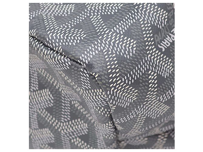 Goyard Gray Goyardine Saint Louis PM Marrone Grigio - vista 6