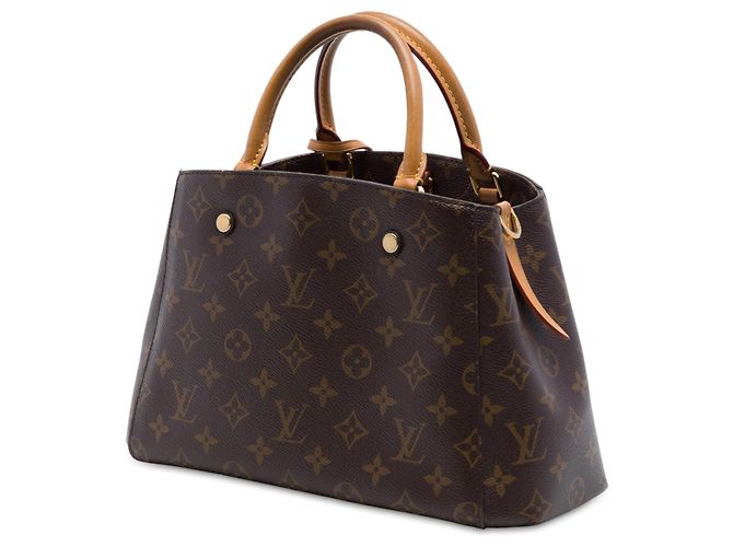 Louis Vuitton Marrone Monogram Montaigne BB - vista 2