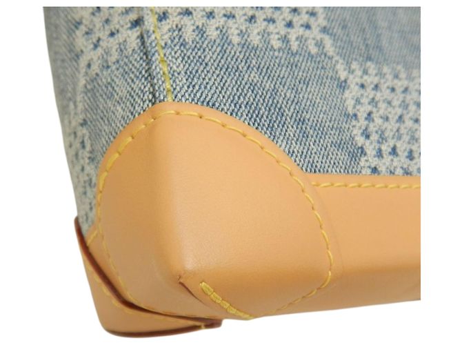 Louis Vuitton Blue Damier Denim 3D Nano Steamer - vista 15