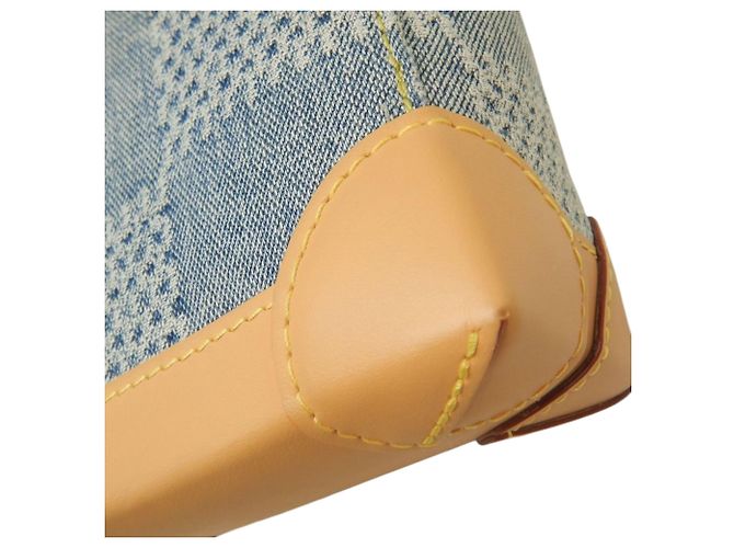 Louis Vuitton Blue Damier Denim 3D Nano Steamer - vista 17