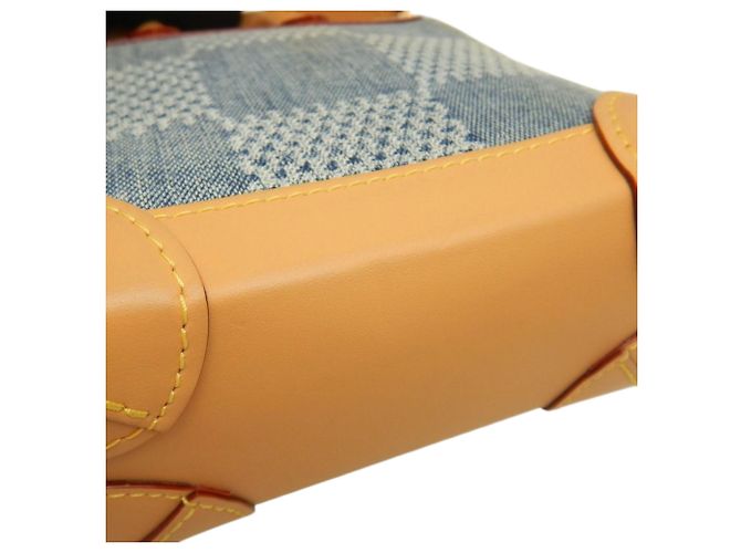 Louis Vuitton Blue Damier Denim 3D Nano Steamer - vista 18