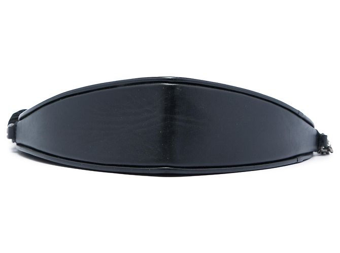 Borsa a tracolla Saint Laurent in pelle nera con monogramma, cuore e nappa Nero - vista 3