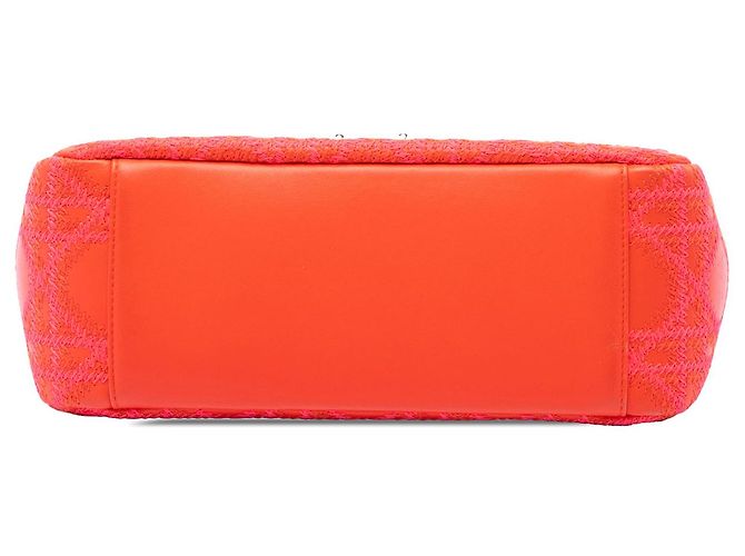 Dior Orange Medium Besticktes Lammleder Cannage Miss Dior Flap - Ansicht 3