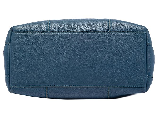 Borsa Bottega Veneta Blue Small Cervo Roma - vista 3