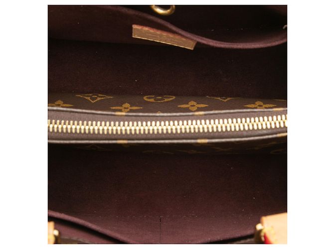 Louis Vuitton Brown Monogram Montaigne BB - view 4