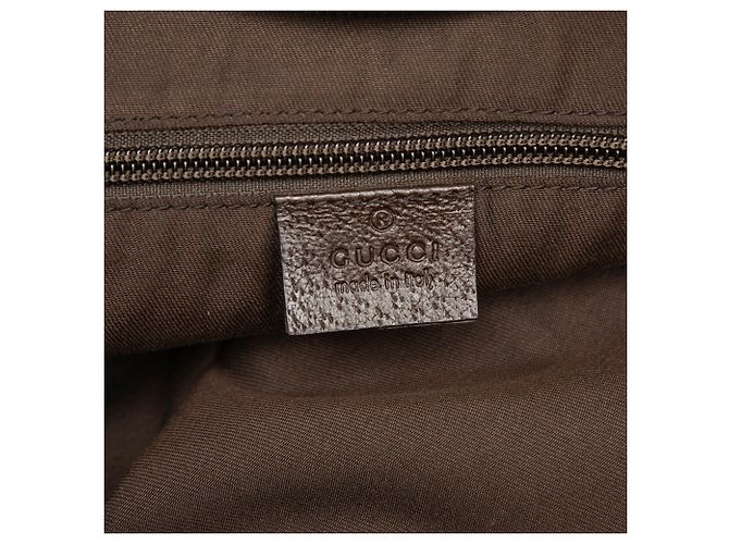 Borsa Gucci Beige GG Canvas Web - vista 5