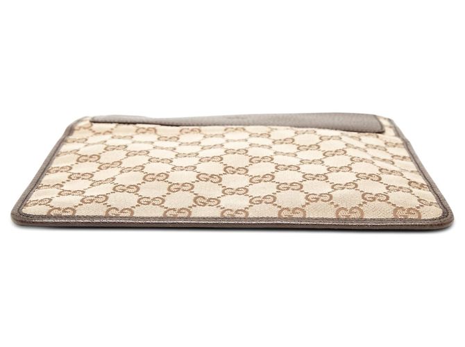 Gucci Beige GG Canvas Crossbody - vista 3
