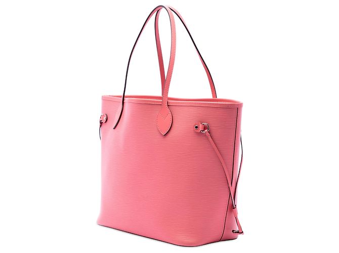 Louis Vuitton Neverfull MM in Epi rosa - vista 2