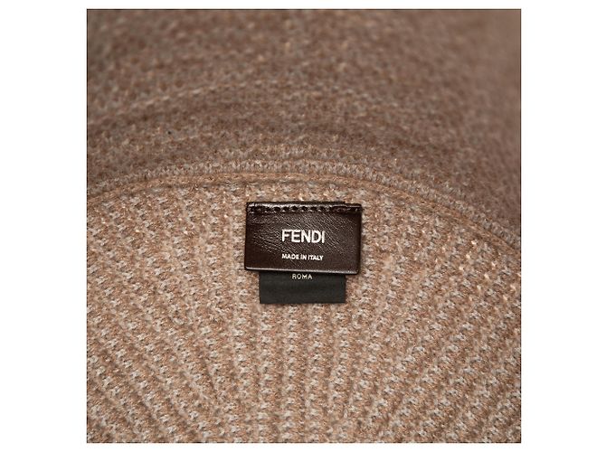 Fendi Beige Zucca Kaschmir Shopper Tote - Ansicht 5