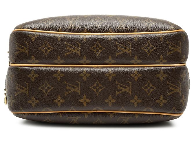 Louis Vuitton Marrone Monogram Reporter PM - vista 3