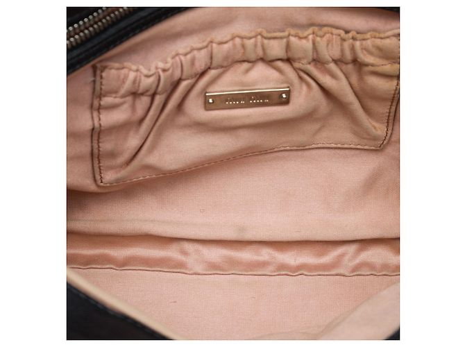 Borsa Miu Miu Black Matelasse Nappa Crystal Chain - vista 4