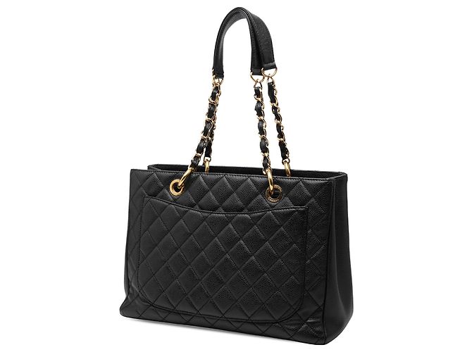 Tote Grand Shopping in Caviar Nero Chanel - vista 2