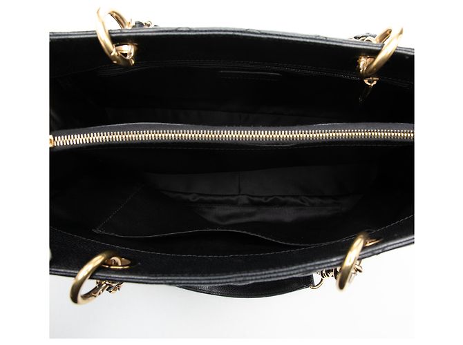 Tote Grand Shopping in Caviar Nero Chanel - vista 4
