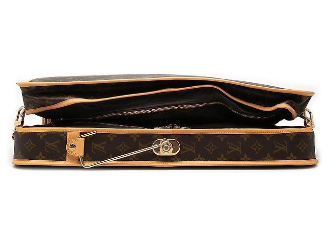 Borsa Porta Abiti Louis Vuitton Marrone Monogram Portable Cabin - vista 3