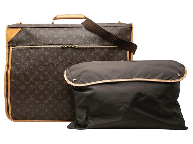 Borsa Porta Abiti Louis Vuitton Marrone Monogram Portable Cabin - vista 8