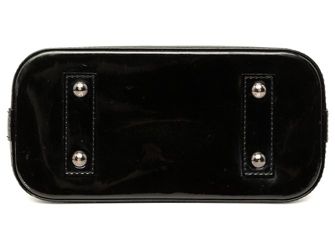 Louis Vuitton Alma BB en Monogram Vernis negro - vista 3