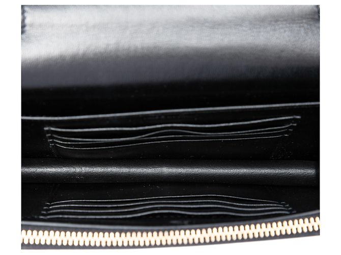 Borsa a tracolla Kate Monogram in tessuto a righe metallizzate oro Saint Laurent D'oro - vista 4