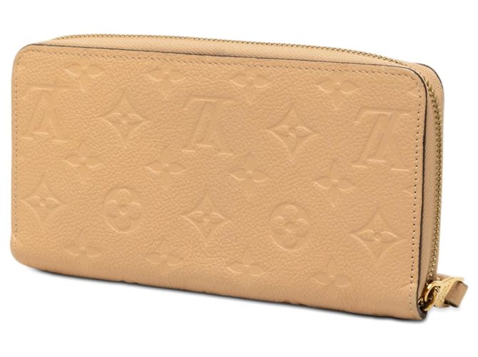 Cartera Zippy Long Louis Vuitton Beige Monogram Empreinte - vista 2