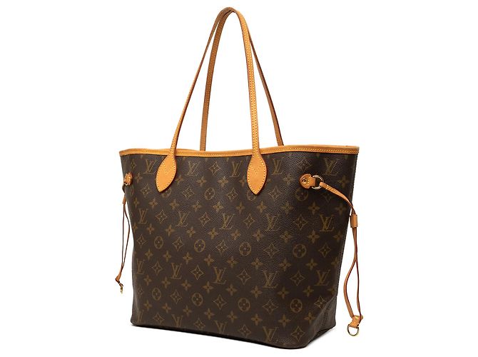 Louis Vuitton Marrone Monogram Neverfull MM - vista 2
