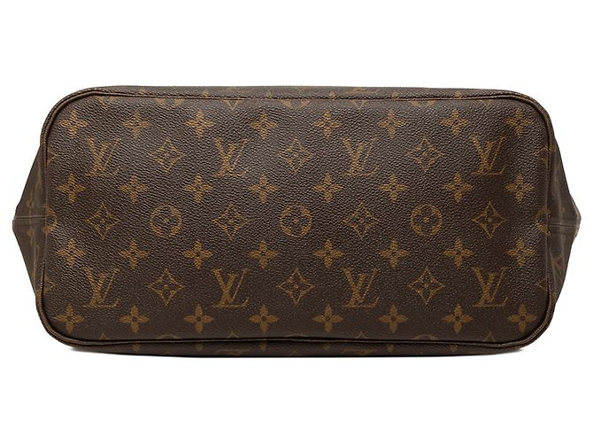 Louis Vuitton Marrone Monogram Neverfull MM - vista 3