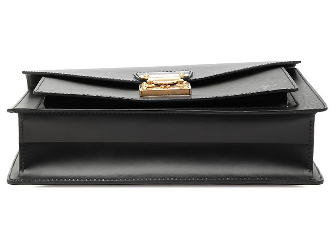 Louis Vuitton Black Epi Monceau 28 Nero - vista 3