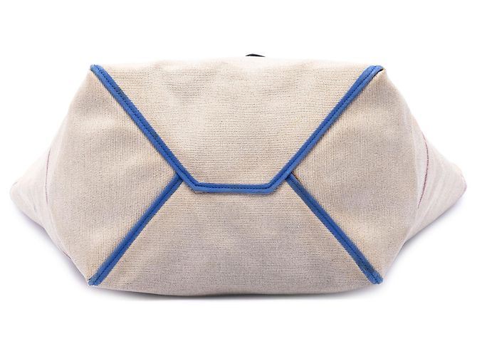 Céline Celine Tote Phantom de lona marrón, tamaño Medium Castaño Beige - vista 3