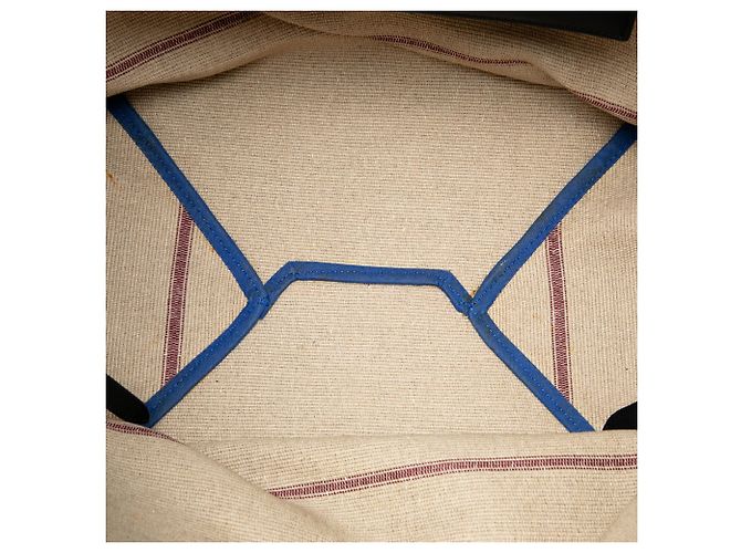 Céline Celine Tote Phantom de lona marrón, tamaño Medium Castaño Beige - vista 4