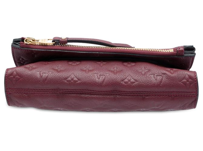Louis Vuitton Rosso Monogram Empreinte Petillante Bordò - vista 3