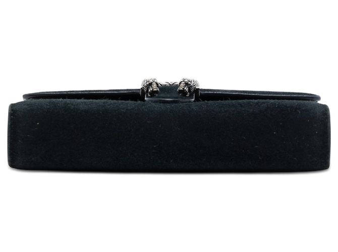 Gucci Dionysus Wallet on Chain aus schwarzem Wildleder - Ansicht 3