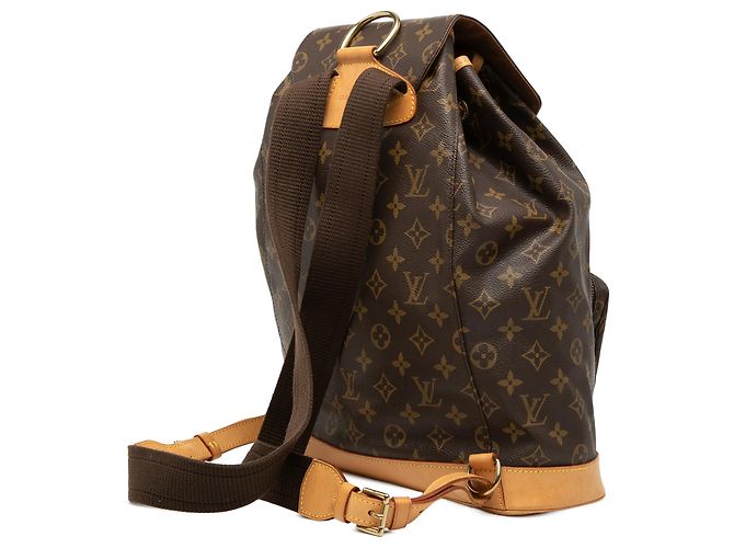 Louis Vuitton Marrone Monogram Montsouris GM - vista 2