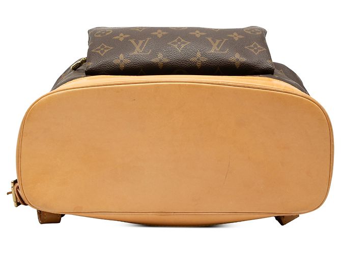 Louis Vuitton Marrone Monogram Montsouris GM - vista 3