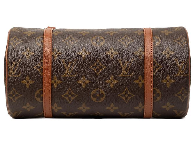 Louis Vuitton Marrone Monogram Papillon 26 - vista 3