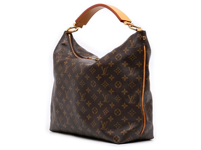 Louis Vuitton Marrone Monogram Sully MM - vista 2