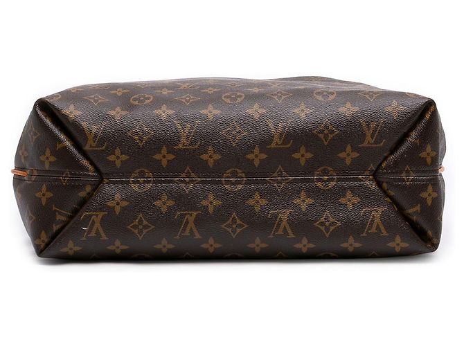 Louis Vuitton Marrone Monogram Sully MM - vista 3