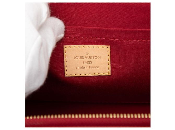 Louis Vuitton Rosso Monogram Vernis Rosewood Avenue - vista 5