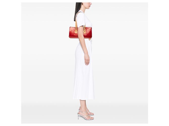 Louis Vuitton Rosso Monogram Vernis Rosewood Avenue - vista 7