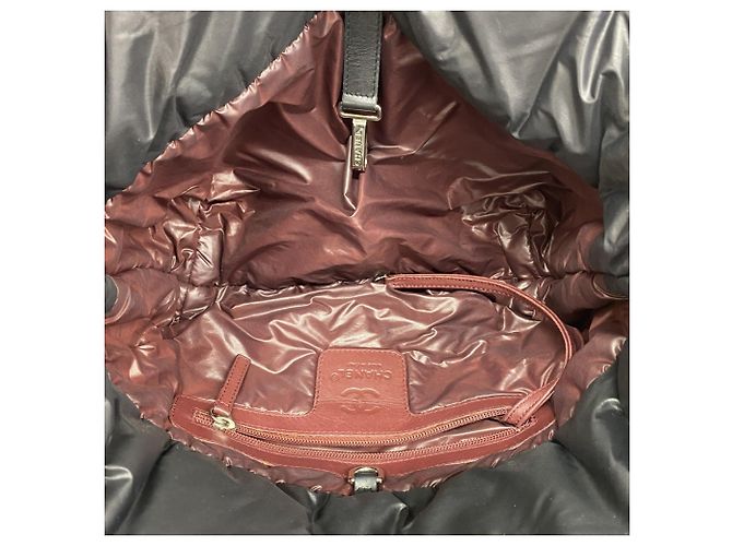 Sac à main Chanel Coco Cocoon Nylon Noir - vue 4